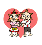 これは娘の絵です 星の国ライオン（個別スタンプ：12）