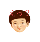 日常使いのレトロな姉と弟（個別スタンプ：31）