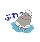 ゆるっとあいさつ黒柴犬！（個別スタンプ：28）