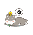 ゆるっとあいさつ黒柴犬！（個別スタンプ：32）