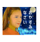 可愛い顔の日本女性 4（個別スタンプ：16）