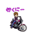 アメリカンバイクガールズ1（個別スタンプ：3）