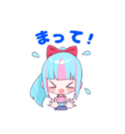 あみりちゃんスタンプNo2(ミニキャラ)（個別スタンプ：6）