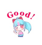 あみりちゃんスタンプNo2(ミニキャラ)（個別スタンプ：16）