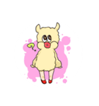 タニタアルパカマン（個別スタンプ：3）