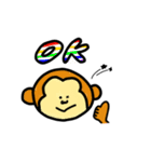 さるサル猿さる（個別スタンプ：3）