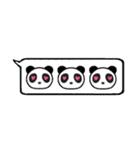 吹き出しパンダさん（個別スタンプ：33）