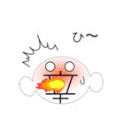 しゃべる顔漢字（個別スタンプ：19）