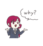 中高一貫狂乱学院！（個別スタンプ：3）