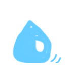 あおの手書きだよ。あいうえお 第2巻（個別スタンプ：9）