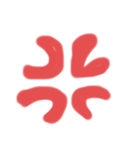 あおの手書きだよ。あいうえお 第2巻（個別スタンプ：10）