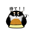 黒柴っぽい犬（個別スタンプ：2）