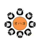 黒柴っぽい犬（個別スタンプ：19）