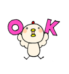 かわいいニワトリさん（個別スタンプ：6）