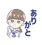 θ系女子。（個別スタンプ：9）