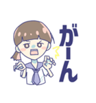 θ系女子。（個別スタンプ：23）