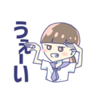 θ系女子。（個別スタンプ：37）