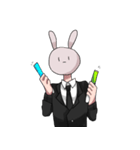 社畜虚無うさぎくん（個別スタンプ：5）