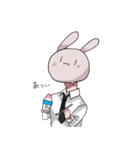 社畜虚無うさぎくん（個別スタンプ：11）