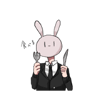 社畜虚無うさぎくん（個別スタンプ：16）