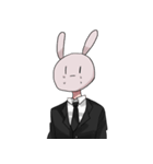 社畜虚無うさぎくん（個別スタンプ：18）