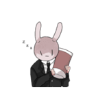 社畜虚無うさぎくん（個別スタンプ：19）