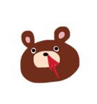 みんなクマっ子（個別スタンプ：6）