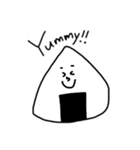 白黒のスタンプ（個別スタンプ：10）