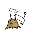 ヤギの動き（個別スタンプ：4）