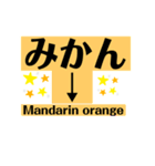 果物(日本語〜英語)（個別スタンプ：5）