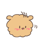 ちゃいろのもふもふ（個別スタンプ：4）