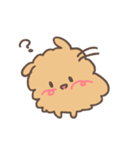 ちゃいろのもふもふ（個別スタンプ：6）