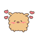 ちゃいろのもふもふ（個別スタンプ：8）
