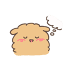 ちゃいろのもふもふ（個別スタンプ：9）