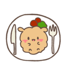 ちゃいろのもふもふ（個別スタンプ：17）