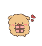 ちゃいろのもふもふ（個別スタンプ：22）