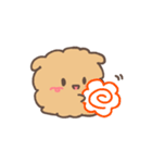 ちゃいろのもふもふ（個別スタンプ：24）