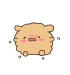 ちゃいろのもふもふ（個別スタンプ：34）
