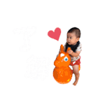‪︎‬‪︎☺︎こはく☺︎（個別スタンプ：3）
