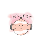 ぽちゃ族  [カクレクマノミ]（個別スタンプ：8）