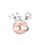 ぽちゃ族  [カクレクマノミ]（個別スタンプ：34）