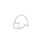 てきとうねこ①（個別スタンプ：3）