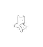 てきとうねこ①（個別スタンプ：9）