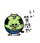 メロン 侍 武士 フルーツ 果物（個別スタンプ：23）