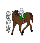 競走馬が大好きな猫さん（個別スタンプ：8）