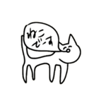 2言だけ話すねこ（個別スタンプ：1）