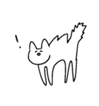 2言だけ話すねこ（個別スタンプ：4）