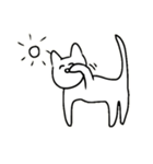 2言だけ話すねこ（個別スタンプ：7）