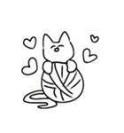 2言だけ話すねこ（個別スタンプ：12）