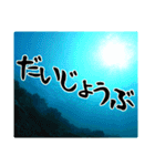 海の親しい人と日常で使えるスタンプ（個別スタンプ：7）